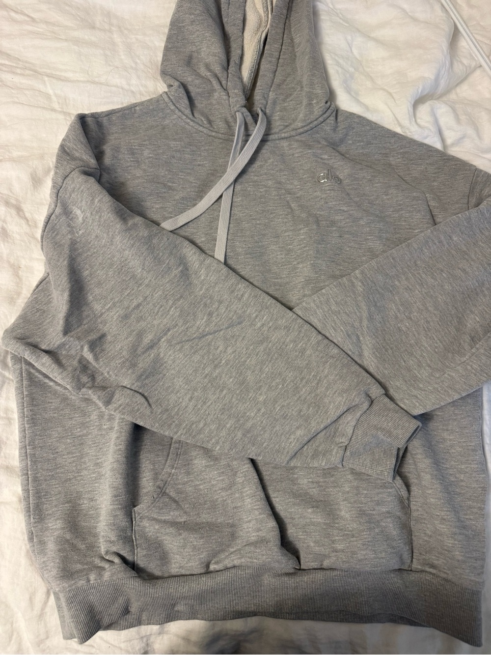 ALO Yoga grey accolade hoodie